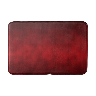 Red Künstlerisch Gothic Ombre Badematte
