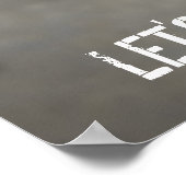 Red Labrador Puppy Poster (Ecke)