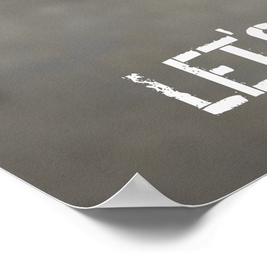 Red Labrador Puppy Poster (Ecke)