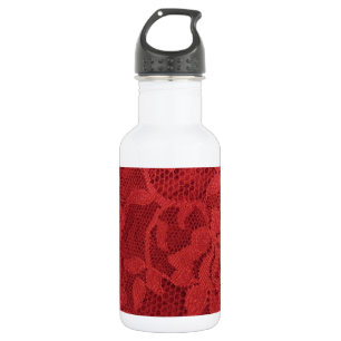 Red Lace Edelstahlflasche