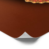 Red Lace Poster (Ecke)