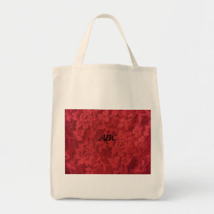 Red Lace Tragetasche