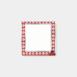 Red Lady Bug Post-it® Notes Post-it Klebezettel