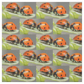 Red Lady Bugs Fabric Stoff (Muster)