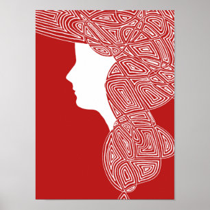 Red Lady Poster