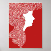 Red Lady Poster (Vorne)