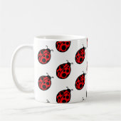Red Ladybug Coffee Tasse Geschenk (Links)