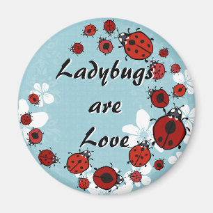 Red Ladybug Magnet