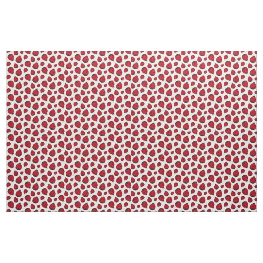 Red Ladybug Pattern Stoff (Fat Quarter (45,7 x 55,9 cm))