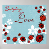 Red Ladybug Poster (Vorne)