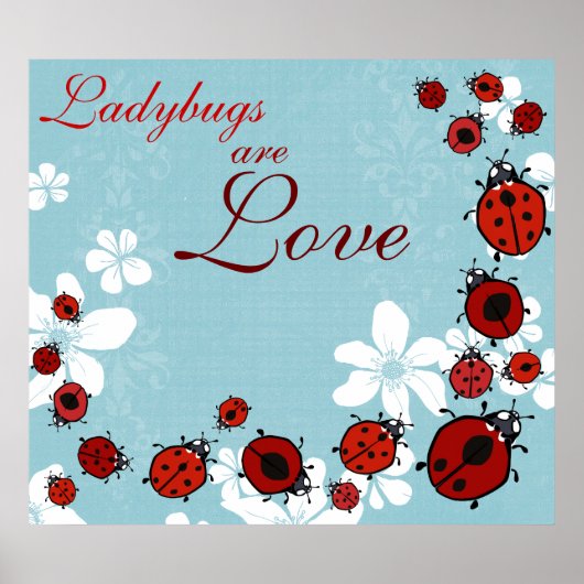 Red Ladybug Poster (Vorne)
