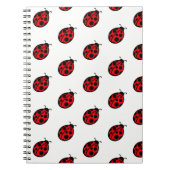 Red Ladybug School Notebook Geschenk Notizblock (Vorderseite)