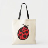 Red Ladybug Tote Bag Geschenk Tragetasche (Vorne)
