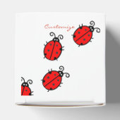 Red Ladybugs Crawling Thunder_Cove Geschenkschachtel (Oben)