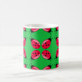 Red Ladybugs Kaffeetasse (Mittel)