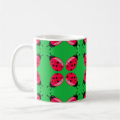 Red Ladybugs Kaffeetasse (Links)