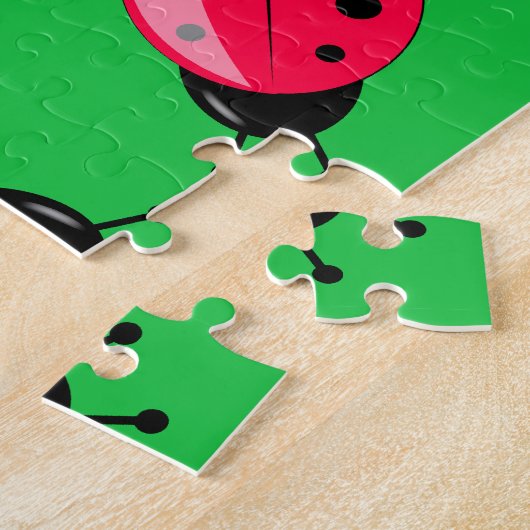 Red Ladybugs Puzzle (Seite)
