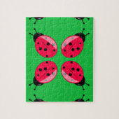 Red Ladybugs Puzzle (Vertikal)