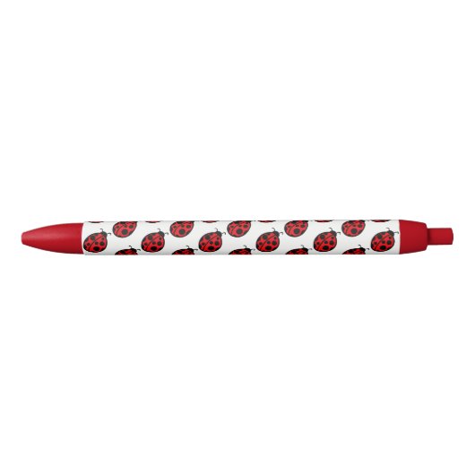 Red Ladybugs Writing Pens Gift Kugelschreiber (Vorderseite)