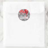Red Lantern Business Sticker (Tasche)