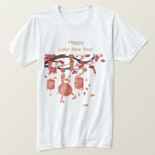 Red Lantern Chinese New Year T - Shirt