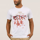Red Lantern Chinese New Year T - Shirt (Vorderseite)