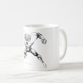 Red Lantern Corps - Rage Jump 3 Kaffeetasse (VorderseiteRechts)