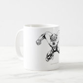 Red Lantern Corps - Rage Jump 3 Kaffeetasse (Vorderseite Links)