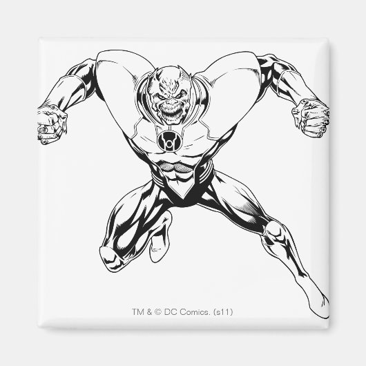 Red Lantern Corps - Rage Jump 3 Magnet (Vorne)