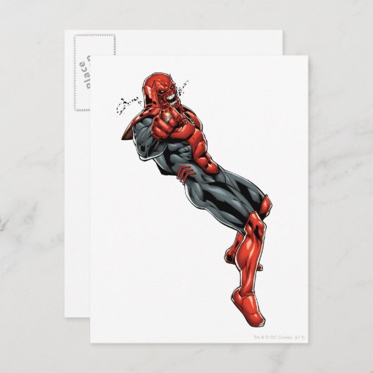 Red Lantern Corps - Rage Leaning 2 Postkarte (Vorne/Hinten)
