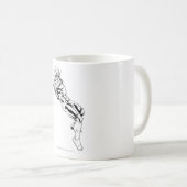 Red Lantern Corps - Rage Leaning 3 Kaffeetasse (VorderseiteRechts)