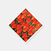 Red Lantern Sky Serviette (Ecke)