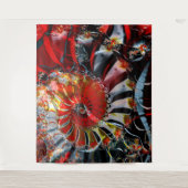 Red Lantern Wandteppich (Vorderseite)