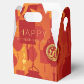 Red Lanterns Chinese Snake New Year GFB Fevor Box Geschenkschachtel (Geöffnet)
