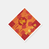 Red Lanterns Chinesischer Drache Neues Jahr PPN Serviette (Ecke)