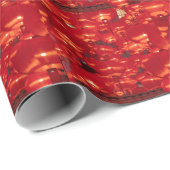 Red Lanterns Chinesisches Neujahr Geschenkpapier (Rolleneckpunkt)