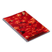 Red Lanterns Chinesisches Neujahr Notizblock (Rechte Seite)