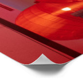 Red Lanterns Chinesisches Neujahr Poster (Ecke)