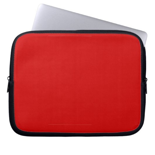 Red Laptopschutzhülle (Vorderseite)