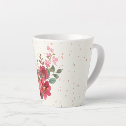 Red Latte Tasse (Rechte Ecke)