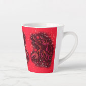 Red Latte Tasse Bulls laufen in der Starry Night (Rechts)