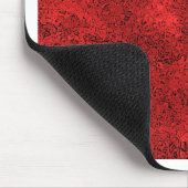 Red Lava Rock Texture Mousepad (Ecke)