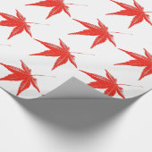 Red Leaf Geschenkpapier (Ecke)