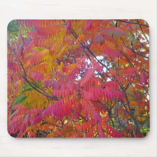 Red Leaf Tree Mousepad (Vorne)