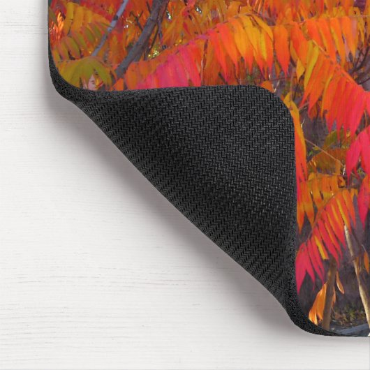 Red Leaf Tree Mousepad (Ecke)