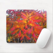 Red Leaf Tree Mousepad (Mit Mouse)