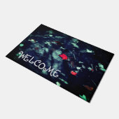 Red Leaf Welcome Mat Fußmatte (Schrägansicht)