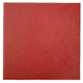 Red Leather Texture Fliese (Vorderseite)