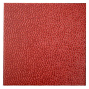 Red Leather Texture Fliese