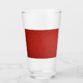 Red Leather Texture Glas (Vorderseite)